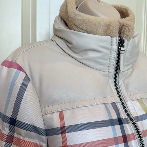 Coach Down Puffer Jacket Women's Legacy Tattersall Winter Coat, 83128, Plaid NEW - Picture 2 of 13